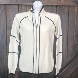 Alpine Design zip cardigan size M